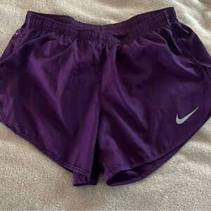 Nike Women's Athletic Shorts in Deep Purple